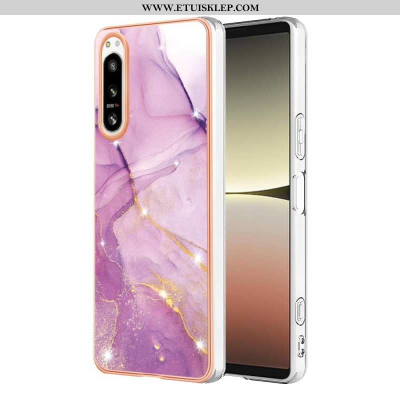 Etui do Sony Xperia 5 IV Kolorowy Marmur